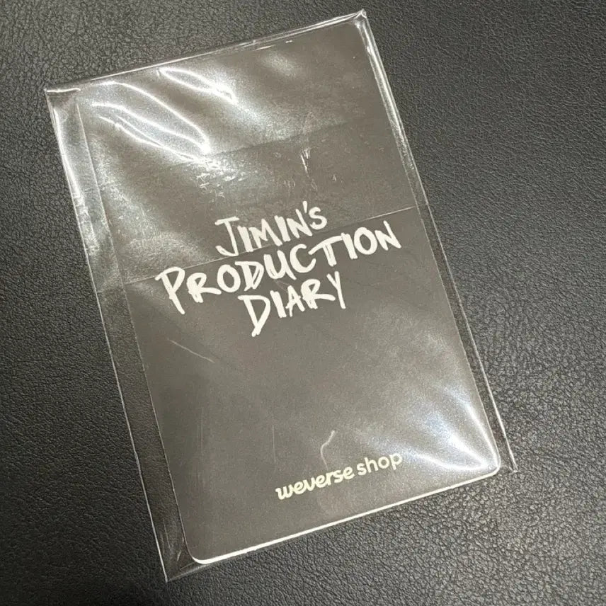 [BUNJANG] BTS Jimin Production Diary Photocard / BTS 지민 프로덕션 다이어리 포토카드