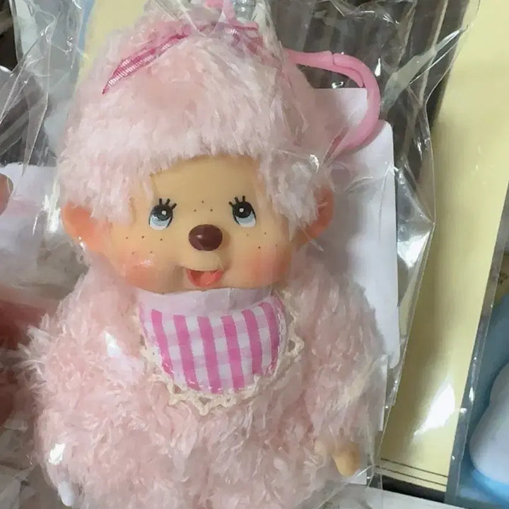 [BUNJANG] Mococo Europe Monchhichi Keychain Doll / 모코모코 유럽 키체인 몬치치