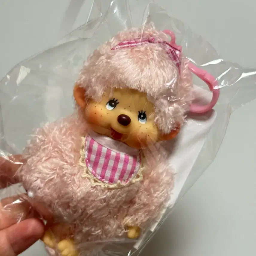 [BUNJANG] Mococo Europe Monchhichi Keychain Doll / 모코모코 유럽 키체인 몬치치