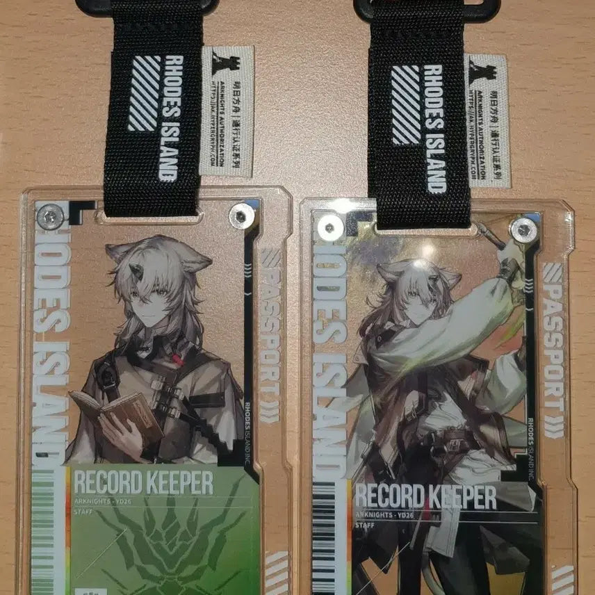 [BUNJANG] Arknights Record Keeper Pass Case Bundle / 명일방주 레코드키퍼 통행증 통행증 케이스 일괄