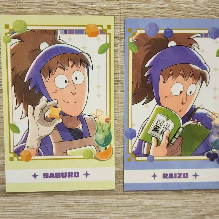 [BUNJANG] Nintama SwiPara Pashacore Ryojo Saburo Twin Ninja Set / 닌타마 스이파라 파샤코레 라이조 사부로 쌍닌