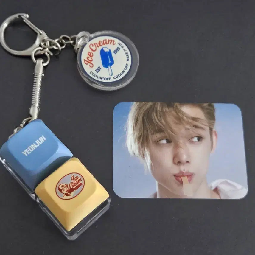 [BUNJANG] TXT Yeonjun Ice Cream Keycap / 투바투 연준 아이스크림 키캡 판매