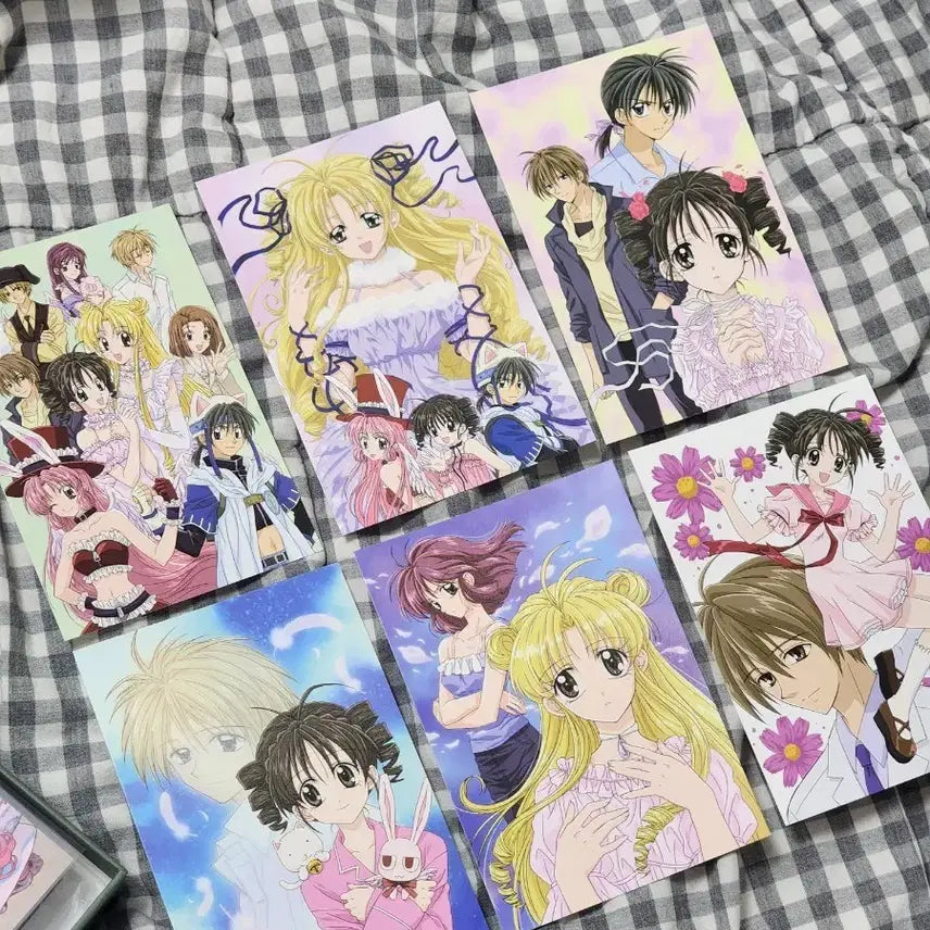 [BUNJANG] Kamichama Karin Postcard Set (6 pcs) / 달빛천사 엽서 6장 일괄