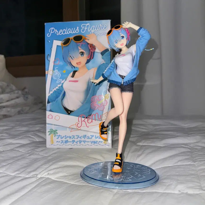 [BUNJANG] Re:Zero Rem Sporty Summer Figure / 리제로 렘 스포티 썸머 피규어
