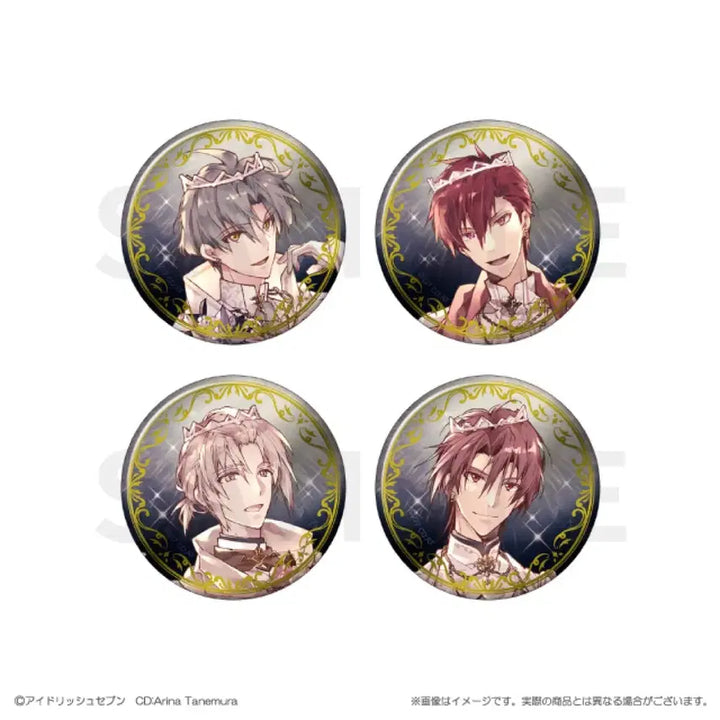 [BUNJANG] Idolish7 9th Anniversary Jewel Can Badge Set (Touma, Haruka, Minami, Torao) / 아이나나 아이돌리쉬 세븐 9주년 주르 캔뱃지 판매합니다