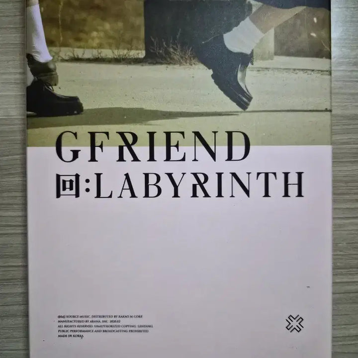 [BUNJANG] GFRIEND Labyrinth Album (Round 1) / 여자친구 GFRIEND 앨범 교차로 회:LABYRINTH