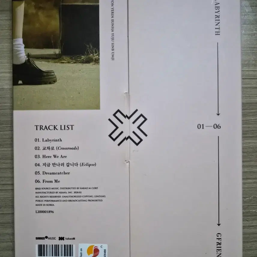 [BUNJANG] GFRIEND Labyrinth Album (Round 1) / 여자친구 GFRIEND 앨범 교차로 회:LABYRINTH