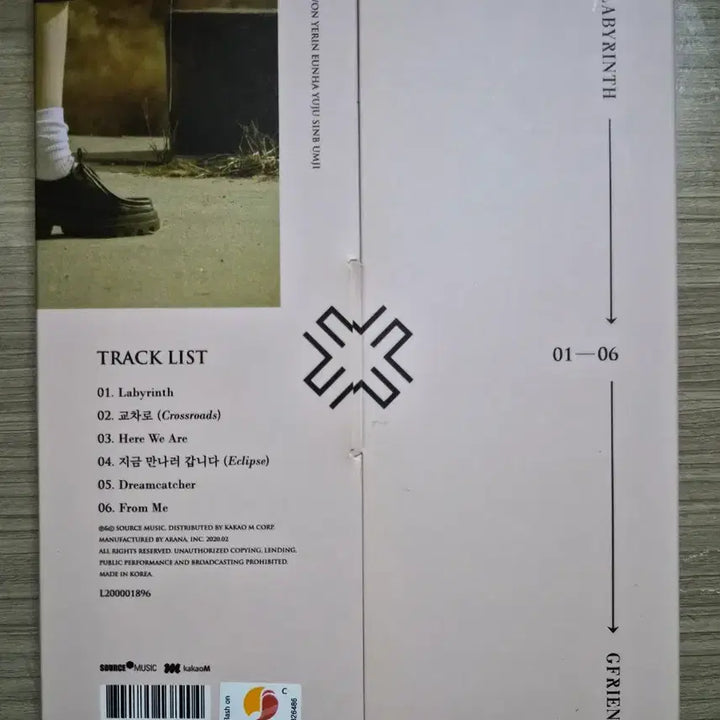 [BUNJANG] GFRIEND Labyrinth Album (Round 1) / 여자친구 GFRIEND 앨범 교차로 회:LABYRINTH