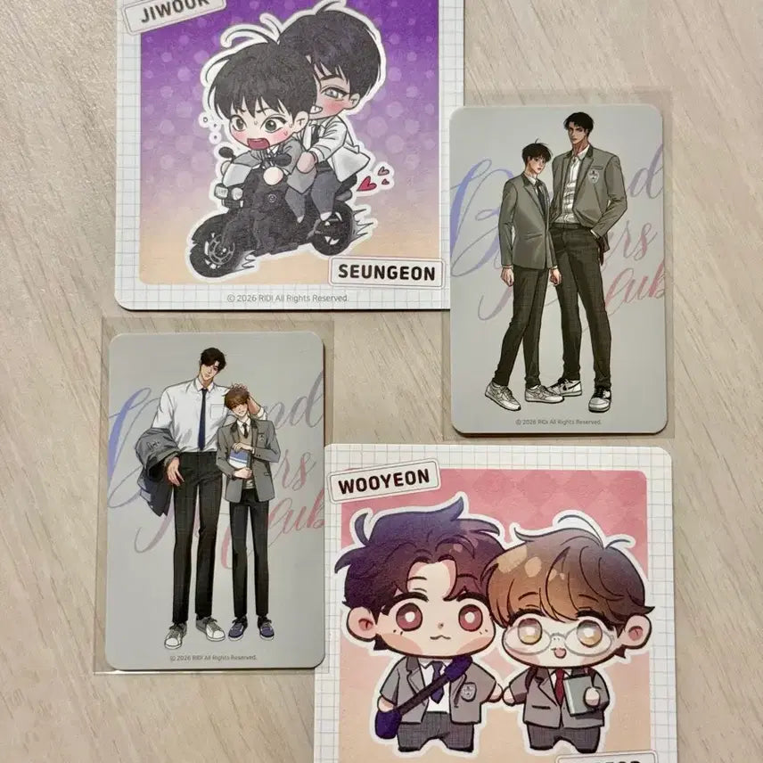 [BUNJANG] Fantazit Me Feel Go Nasa Do Photocard Coaster Set / 판타지트 미필고 나사도 포카 코스터 특전 나를사랑하지않아도 리디 비욘드