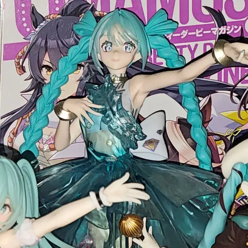 [BUNJANG] Vocaloid Hatsune Miku Emerald Gem Figure / !!급전!! 하츠네미쿠 에메랄드 젬 피규어