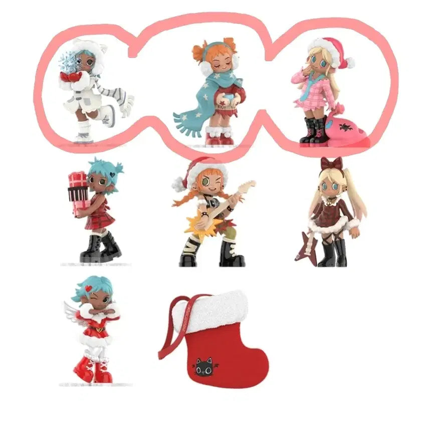 [BUNJANG] Pop Mart Mini Peach Riot Holiday Mixtape Series (3 Types) Bundle Set / 팝마트 미니 피치라이엇 홀리데이 믹스테이프 시리즈 일괄판매(3종)