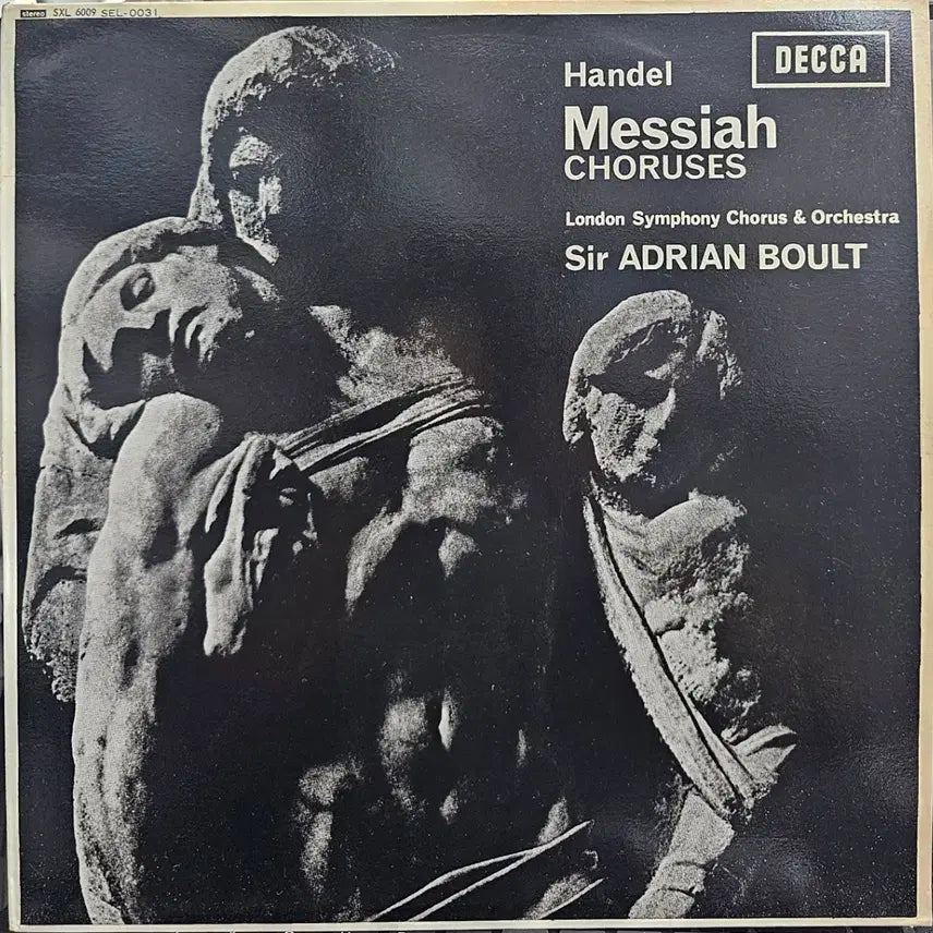 [BUNJANG] Handel Messiah Chorus LP / 헨델 메시아 코러스 LP