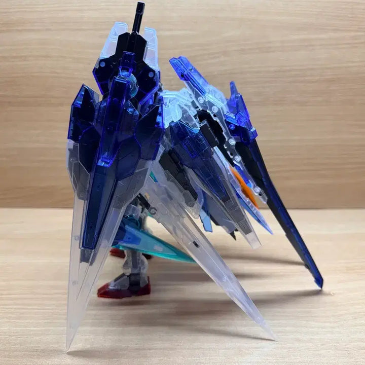 [BUNJANG] Gundam MG 00 Seven Sword/G-Raiser Clear Ver. Model Kit / 조립품 건담 mg 더블오 세븐소드 잔라이저 클리어 팝니다