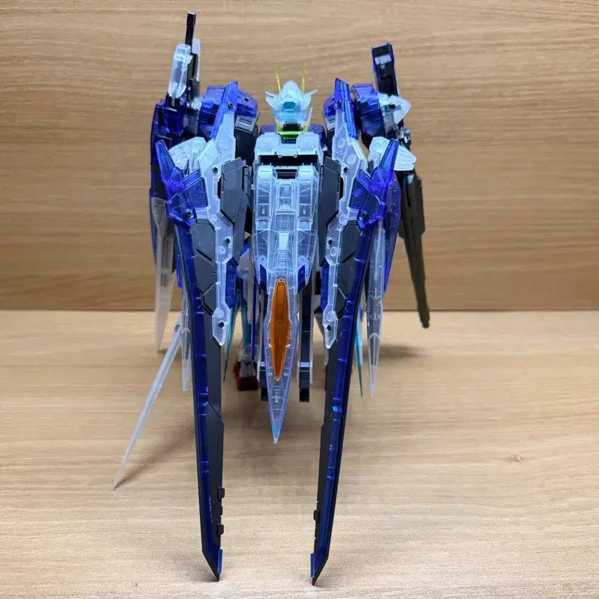 [BUNJANG] Gundam MG 00 Seven Sword/G-Raiser Clear Ver. Model Kit / 조립품 건담 mg 더블오 세븐소드 잔라이저 클리어 팝니다