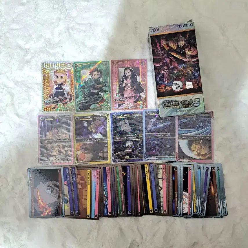 [BUNJANG] Demon Slayer: Kimetsu no Yaiba Collectible Card Series 3 Bundle Set / 귀멸의 칼날 콜렉트 카드 시리즈 3탄 일괄