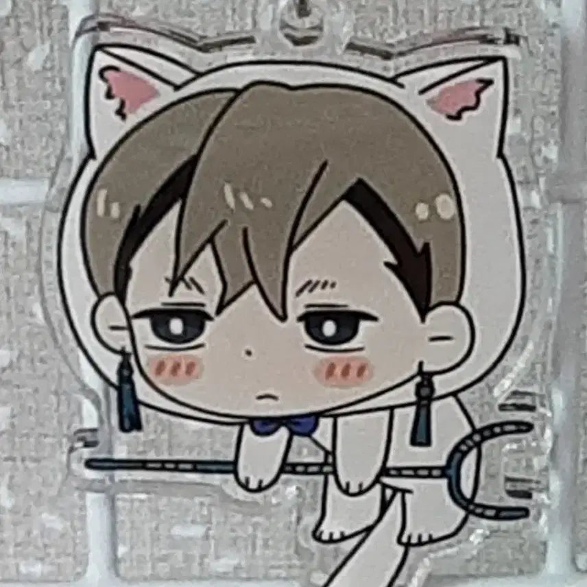 [BUNJANG] Valkyria Chronicles Zanka Acrylic Keyring / 가치아쿠타 잔카 비공식 굿즈 아크릴 키링