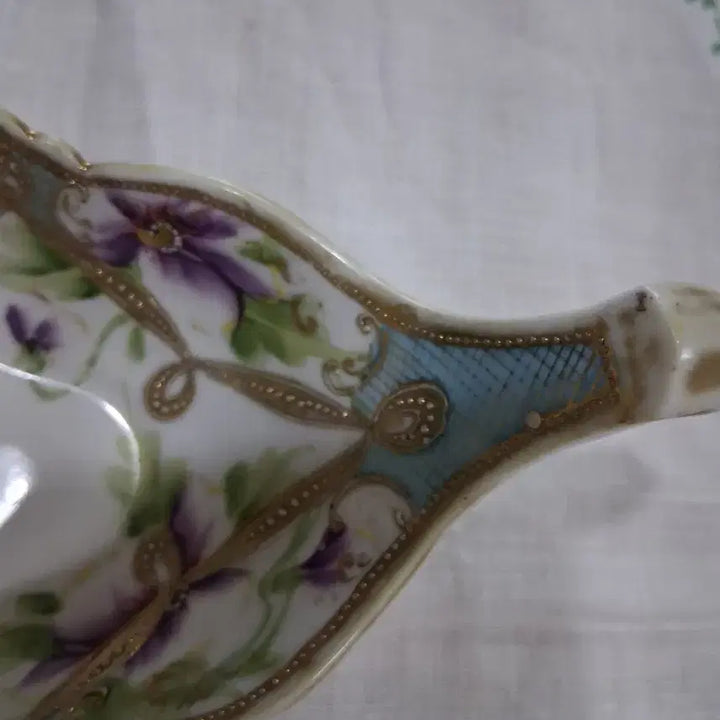 [BUNJANG] Noritake Two-Handle Irregular Bowl / 노리다케 투핸들 이형볼