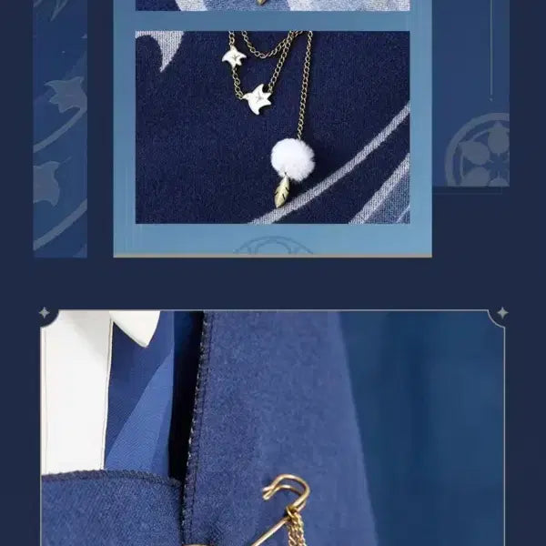 [BUNJANG] Genshin Impact Wanderer Themed Brooch / 원신 공식 방랑자 테마 브로치 cos