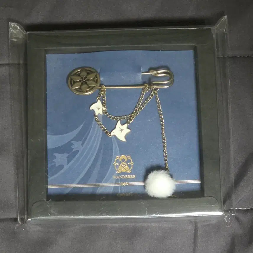 [BUNJANG] Genshin Impact Wanderer Themed Brooch / 원신 공식 방랑자 테마 브로치 cos