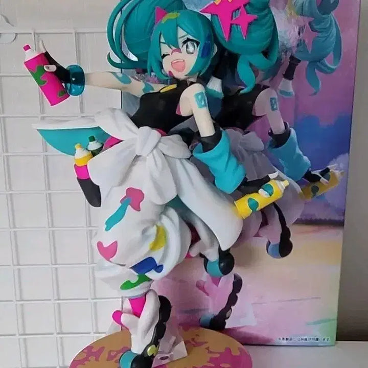 [BUNJANG] Furyu Paint Girl Hatsune Miku Figure / 후류 페인트걸 미쿠