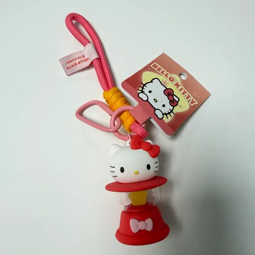 [BUNJANG] Hello Kitty Mini Mood Lamp Keychain / 헬로키티 피규어 미니 무드등 키링