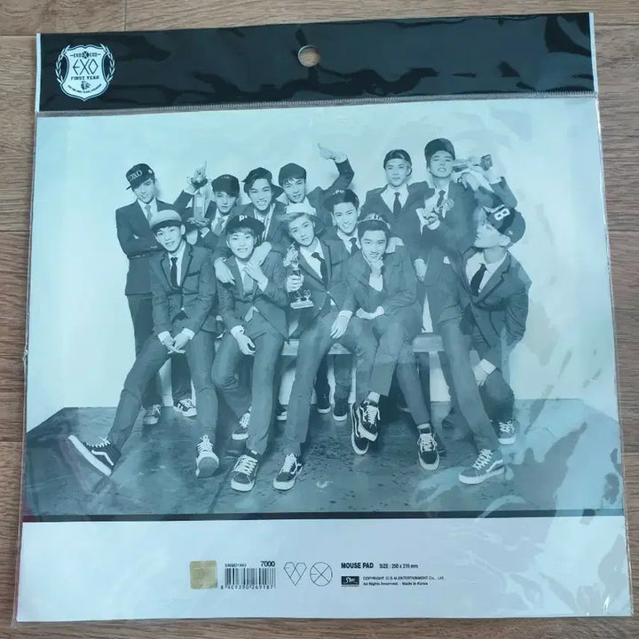 [BUNJANG] EXO 1st Anniversary Mousepad / EXO 마우스패드 1st year