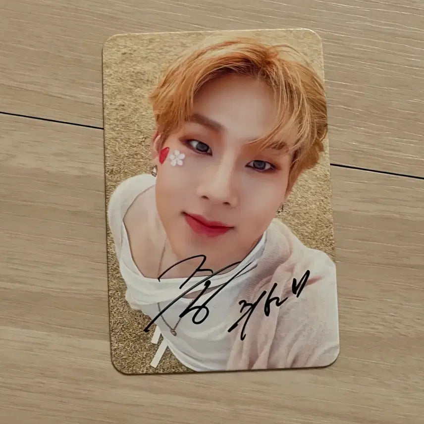 [BUNJANG] Monsta X Joohoney Soundwave Fansign Lucky Draw Photocard / 몬스타엑스 주헌 사운드웨이브 팬싸인회 포카 포토카드 싸포
