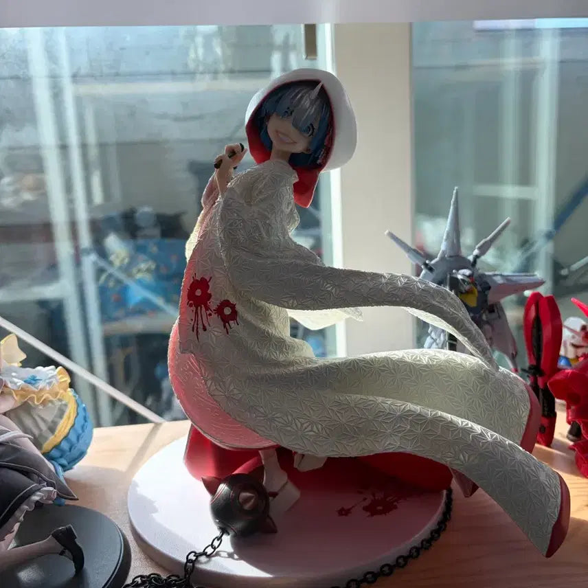 [BUNJANG] Re:Zero Rem White Robe Figure / 리제로 렘 피규어 백무구
