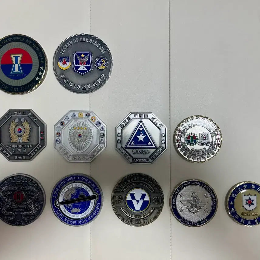 [BUNJANG] Military Coin Bundle Set / 부대코인 기념코인 일괄 판매