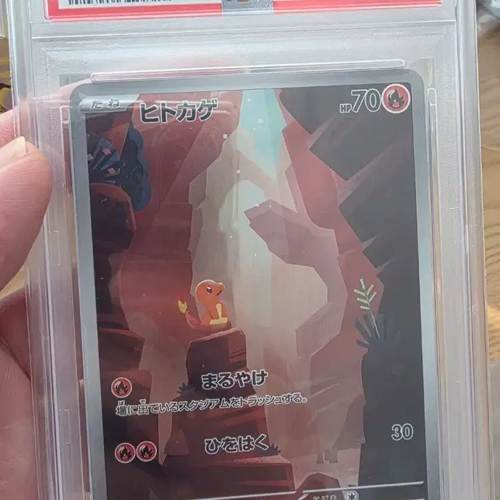 [BUNJANG] Pokemon Card 2023 SV2a JP Charmander AR PSA 10 / 포켓몬카드 2023 SV2a JP 파이리 ar PSA10