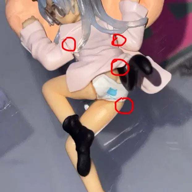 [BUNJANG] Toranoana Neko Neko Pants Classic Bishoujo Figure / 토라노아나 네코네코팬츠 피규어 고전 미소녀