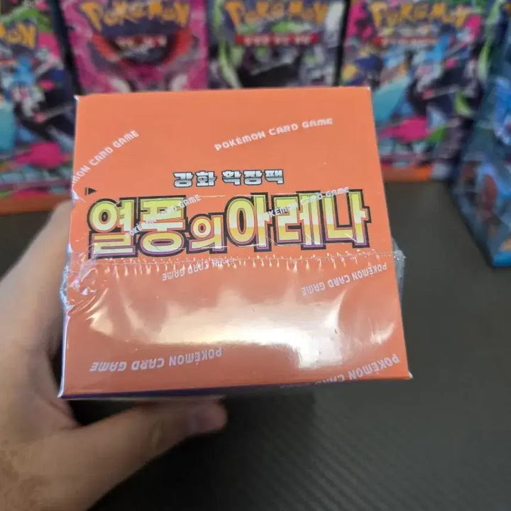 [BUNJANG] Pokémon Card Inferno Zone 1st Edition Booster Box Sealed / 포켓몬카드 열풍의 아레나 미개봉 1박스 슈링크ok 판매합니다