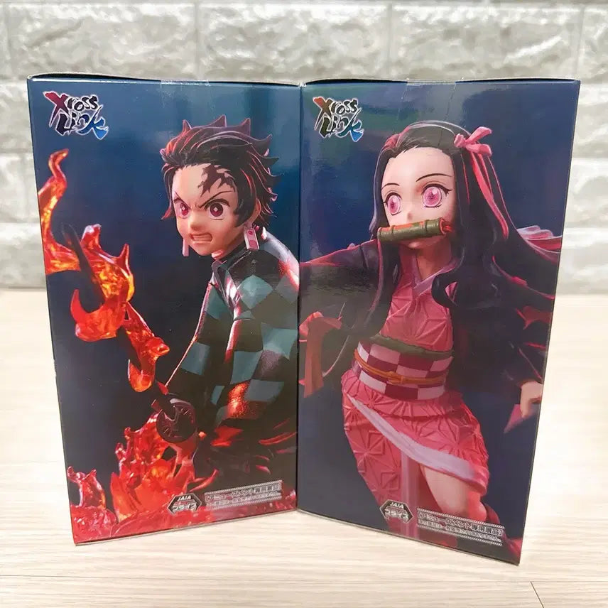 [BUNJANG] SEGA Demon Slayer: Kimetsu no Yaiba Tanjiro &amp; Nezuko Figure Set (Sealed) / [미개봉]세가 귀멸의칼날 탄지로 네즈코 피규어 세트