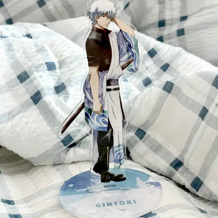 [BUNJANG] Gintama Gintoki Acrylic Stand (Yorozuya Kin-san) / 은혼 긴토키 아크릴 스탠드 (아크스타 요로즈야 해결사)