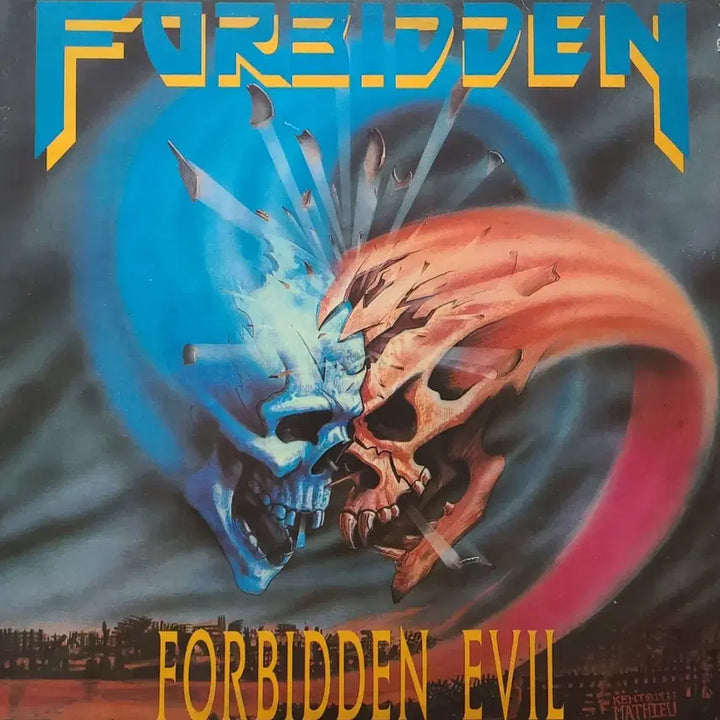 [BUNJANG] Forbidden 1988 Combat Records Licensed LP (First Edition) / 포비든 Forbidden LP 초판 희귀