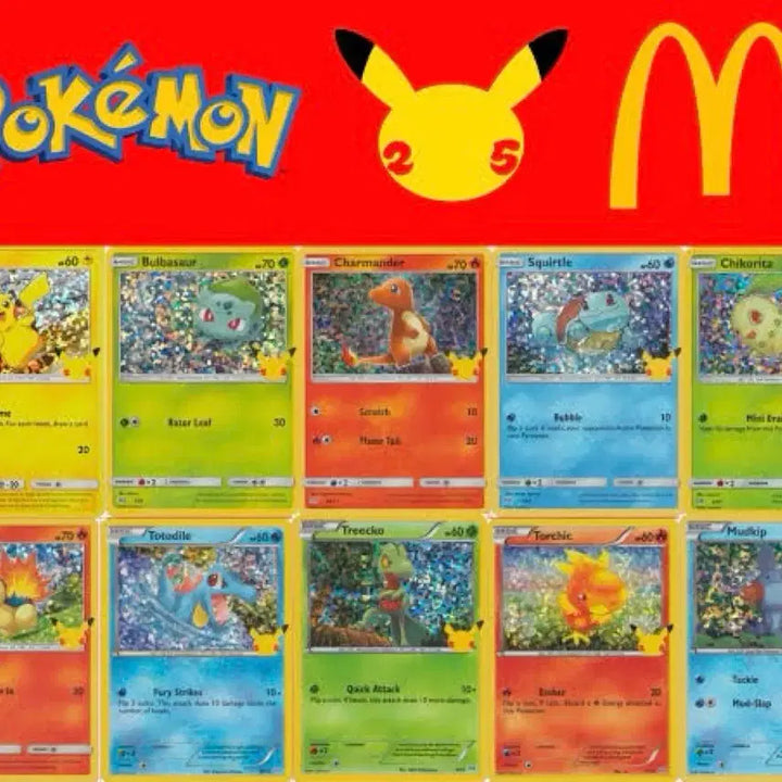 [BUNJANG] Pokemon North America 25th Anniversary McDonald&