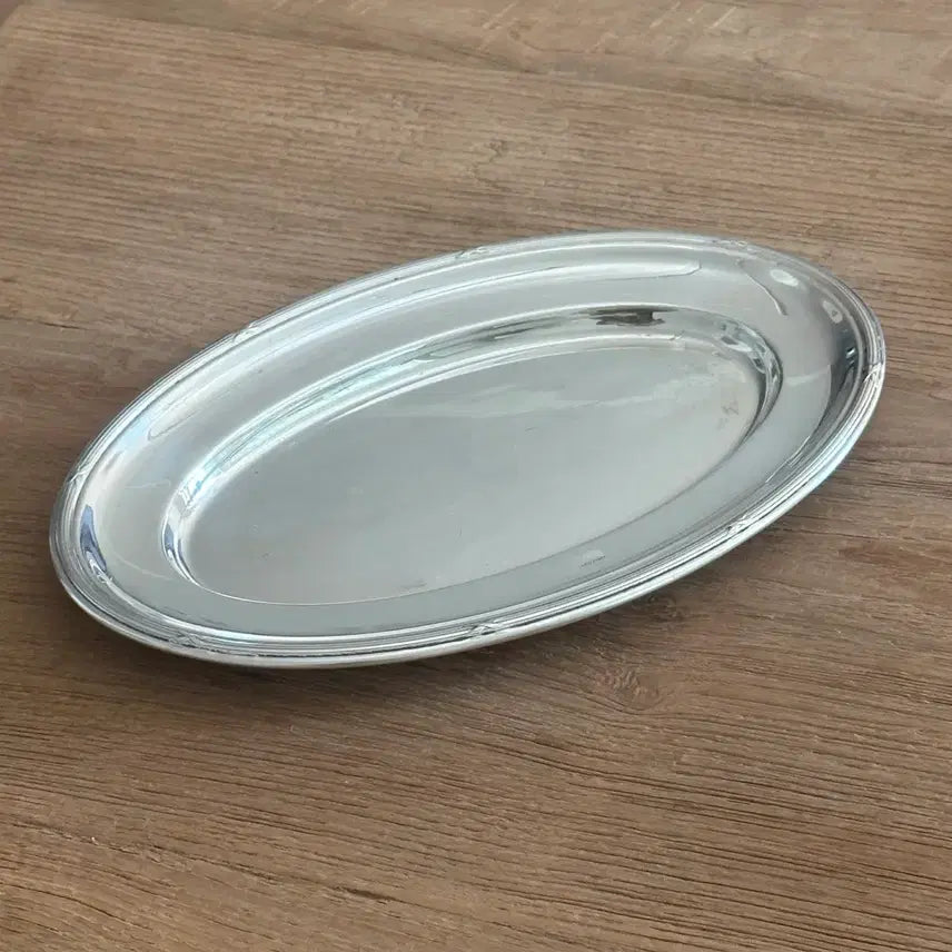 [BUNJANG] Vintage Seppel Oval Plate Tray / 빈티지 실플 오벌 타원형 접시 트레이 엑스테두리디자인