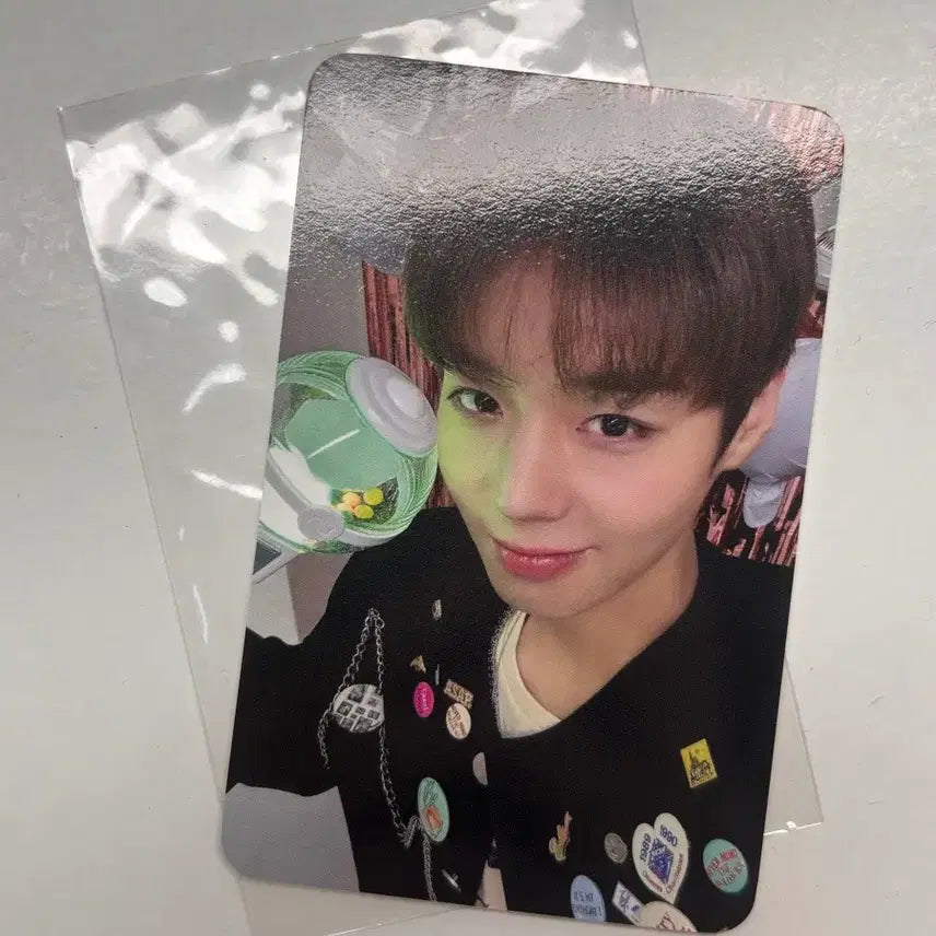[BUNJANG] Park Jihoon Support Rod Photocard / 박지훈 응원봉 뽑봉 포카