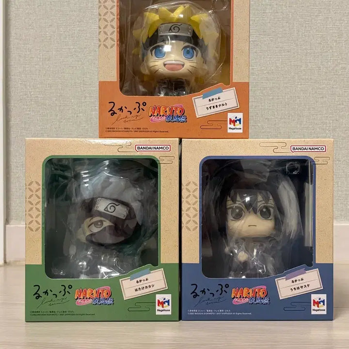 [BUNJANG] Naruto Kakashi Sasuke Look-Up Bundle Set (Sealed) / 택포13) 나루토 카카시 사스케 룩업 미개봉 일괄