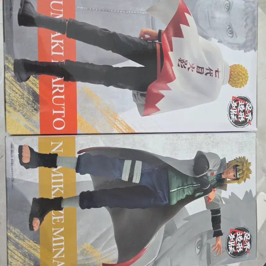 [BUNJANG] Naruto Uzumaki &amp; Namikaze Minato 2-Figure Set (Sealed) / [미개봉 새상품] 나루토 피규어 2종 세트 (우즈마키 나루토, 나미카제 미나토)