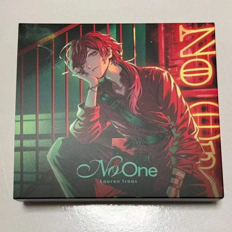 [BUNJANG] NIJISANJI Lauren Iroas No one Limited Edition A Album Bonus Memo Pad + Guard Unit License Card Goods Set / 니지산지 로렌 이로아스 No one 초회A 앨범 한정 특전 메모장+경비부대 라이센스 카드 굿즈 세트