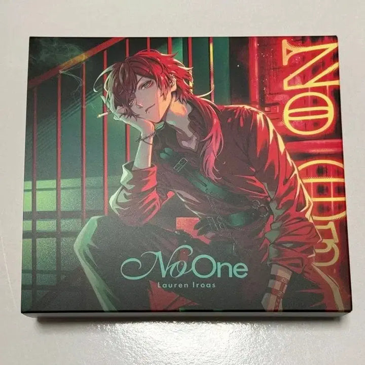 [BUNJANG] NIJISANJI Lauren Iroas No one Limited Edition A Album Bonus Memo Pad + Guard Unit License Card Goods Set / 니지산지 로렌 이로아스 No one 초회A 앨범 한정 특전 메모장+경비부대 라이센스 카드 굿즈 세트