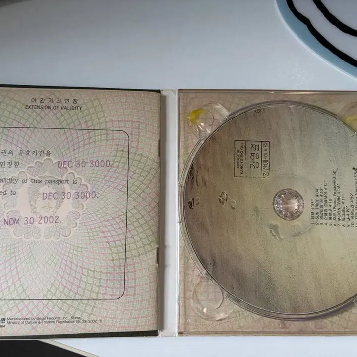 [BUNJANG] Kang San Ae Vol. 6 Passport Album (CD) / 강산에 Vol.6 여권 앨범 (CD) 팝니다