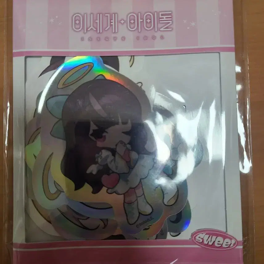 [BUNJANG] Ishsegye Idol Hologram Big Sticker / 이세계아이돌 홀로그램 빅스티커
