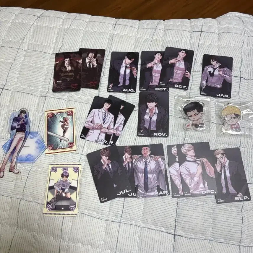[BUNJANG] Lookism Seonyu Jae Acrylic Standee, Jongjun Keyring, Photocard Set / 외모지상주의