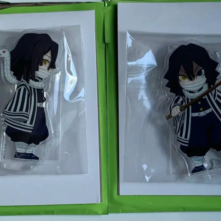 [BUNJANG] Demon Slayer Iguro Obanai Connecting Acrylic Stand Set / 귀멸의 칼날 이구로 오바나이 연결 아크릴 스탠드 세트