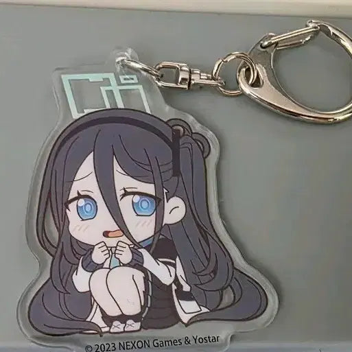 [BUNJANG] Blue Archive Aris Official Acrylic Keyring / 블루아카이브 아리스 공식 아크릴 키링 무빅