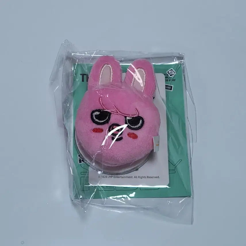 [BUNJANG] Stray Kids D&amp;D Popup MD Plush Magnetic Holder Grip Tok Dwaekki / 포카O 스키즈 디스앤댓 팝업 엠디 굿즈 플러시 마그네틱 홀더 그립톡 돼끼