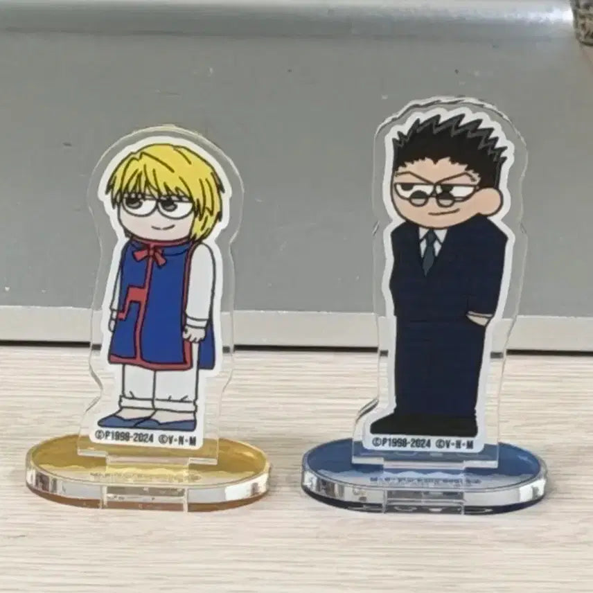 [BUNJANG] Hunter x Hunter Jiro-ri Acrylic Stand Bundle Set (Kurapika, Leorio) / 헌터헌터 지로리 아크릴 스탠드 크라피카, 레오리오 일괄