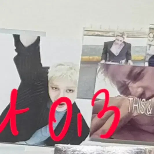 [BUNJANG] Stray Kids This &amp; That Bang Chan Mini Postcard Sticker Set / 스키즈 디스앤댓 방찬 미니 포스트카드 스티커 / 팬즈 this&amp;that 일반반